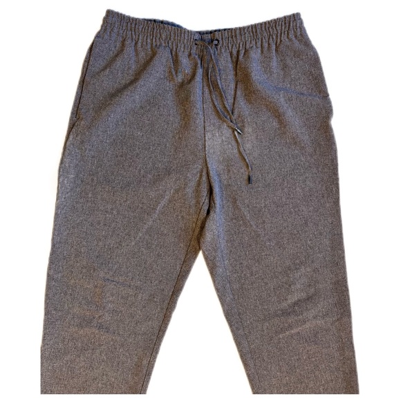 Zara Men’s Gray Elastic Waist Trousers with drawstring, size M. - Picture 2 of 4